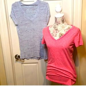 Mossimo V kneck short sleeve bundle MEDIUM